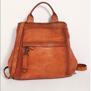 Free People/ Joey Distressed Convertible Backpack